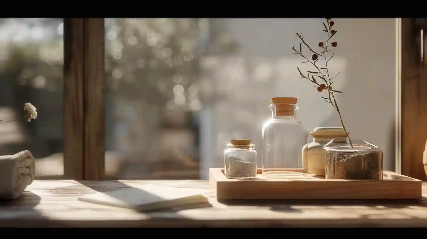 Naturopathic consultation for autoimmune support showing practitioner discussing personalized treatment plan with client in a calming clinical environment